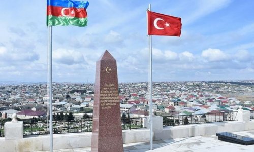 В Азербайджане создан мемориал турецким воинам
