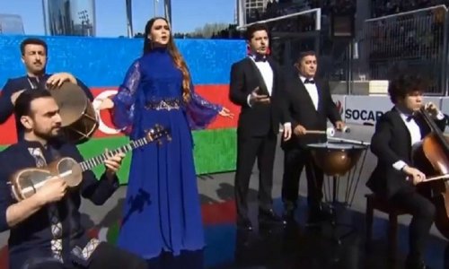 Formula 1-in açılışında Azərbaycan himni yeni aranjimanda - VİDEO