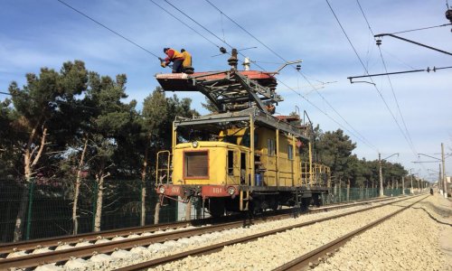 Обновляется система электроснабжения Бакинской пригородной ЖД линии