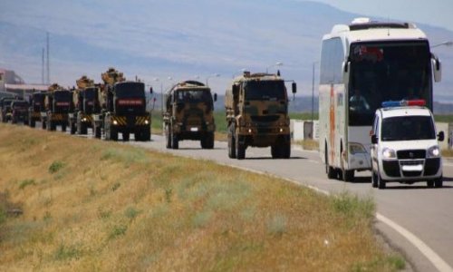 Türkiyə ordusu Naxçıvana girdi - Foto