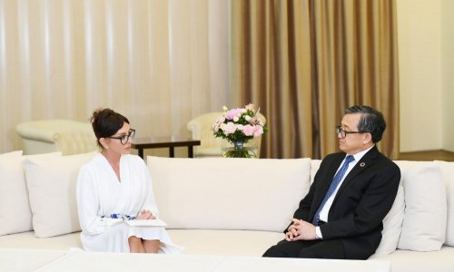 First Vice-President of Azerbaijan Mehriban Aliyeva meets UN Under-Secretary-General (PHOTO)