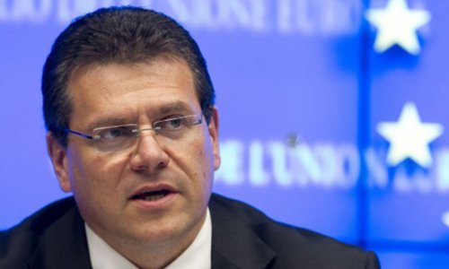 Sefcovic: We’ve been very helpful in making sure Southern Gas Corridor is smoothly developed