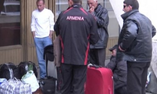 Массовый побег армян в Россию 