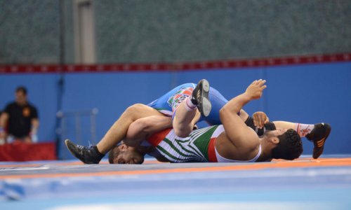 On second day of EYOF Azerbaijani wrestlers win two gold, three silver and one bronze medals