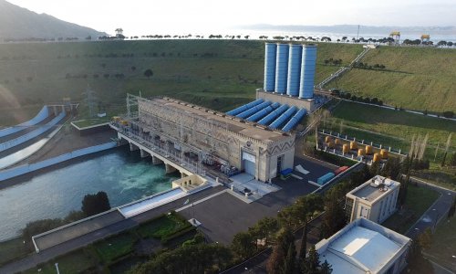 Azerbaijan repairing Mingachevir Hydroelectric Power station (VIDEO)