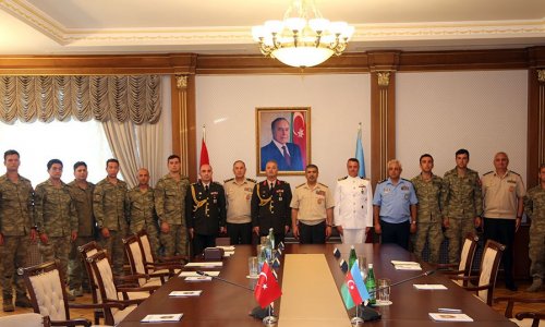 Zakir Hasanov expresses gratitude to Turkish Ministry of Defense (Photos)