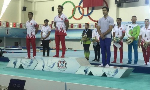Azerbaijani gymnasts capture gold, bronze in Turkey (PHOTO)