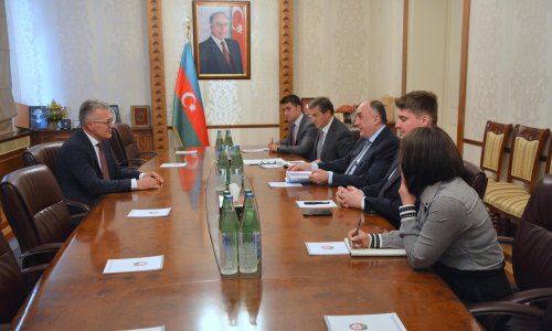 Elmar Mammadyarov receives newly appointed Ambassador of Croatia to Azerbaijan (PHOTO)