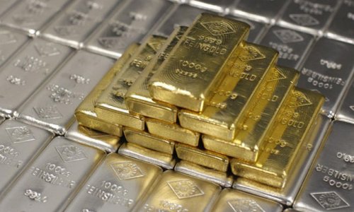 Gold, silver prices down in Azerbaijan