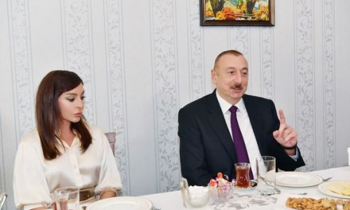 Şəhid ailəsi prezidenti və xanımını toya dəvət etdi - FOTO