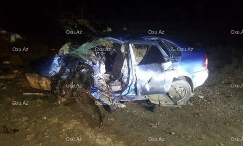 Тяжелая авария в Хызы: четверо погибших