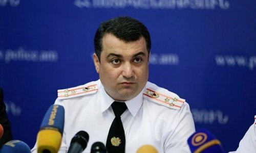 Yerevanın polis rəisi Rusiyada öldü