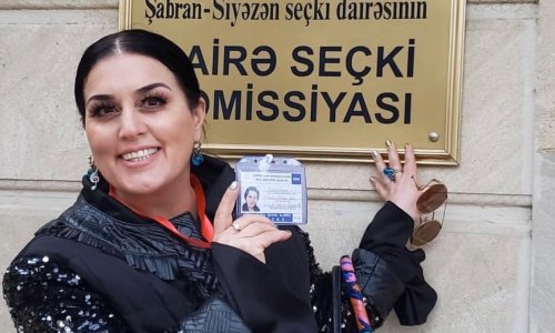 Elza Seyidcahan deputatlığa namizəd oldu - FOTO