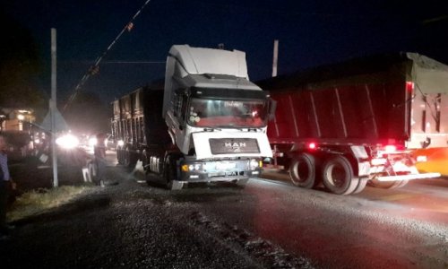 SON DƏQİQƏ: Bakı - Qazax yolunda hərəkət dayandı — FOTO