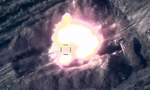 Уничтожены две артиллерийские батареи армян ВИДЕО 