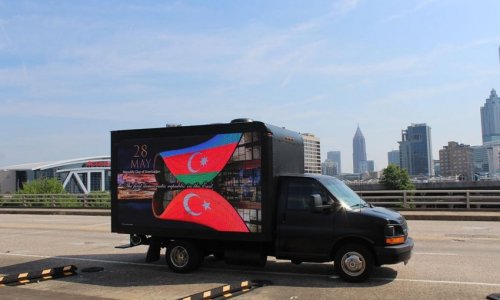 Azərbaycanlılar ABŞ-ın üç şəhərində aksiya keçirib - FOTO