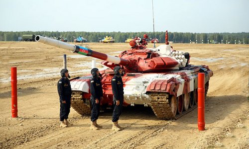 Rusiyada tankçılarımıza qarşı süni əngəl - Mane ola bilmədilər!