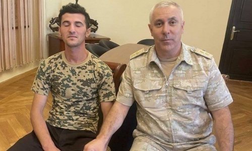 Azerbaijani serviceman detained in Aghdara district returned to Baku