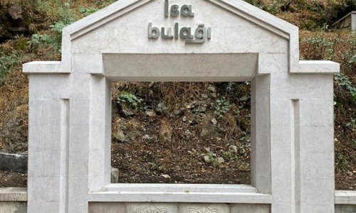 İsa Bulağı tam bərpa edildi - FOTO