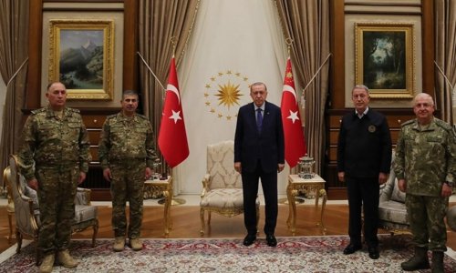 Turkish President meets with Azerbaijan's Defense Minister