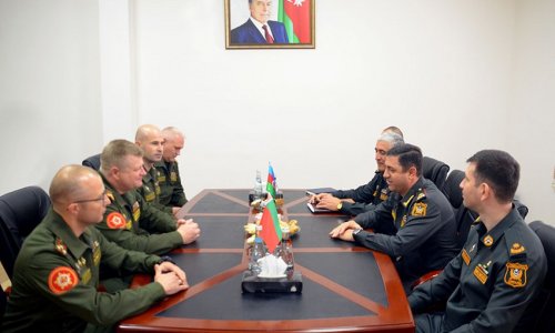 Azerbaijani, Belarusian military officials meet in Baku