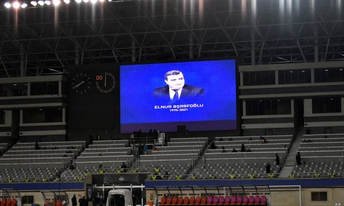 “Qarabağ”ın oyunundan əvvəl Elnur Əşrəfoğlu anıldı