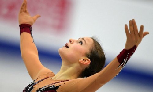 Beijing 2022: Azerbaijani figure skater performing in final stage