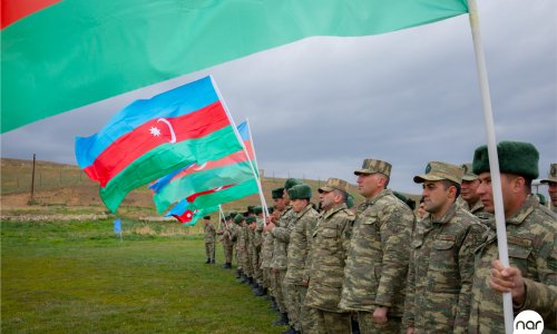 Nar celebrates Novruz Holiday with soldiers in liberated landss