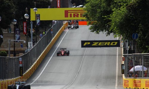 Formula 1 teams arrive in Baku