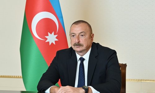 Ilham Aliyev: Armenia carried out mass mining in liberated territories of Azerbaijan