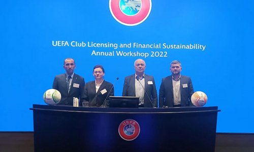 AFFA rəsmiləri UEFA-nın seminarında iştirak edib