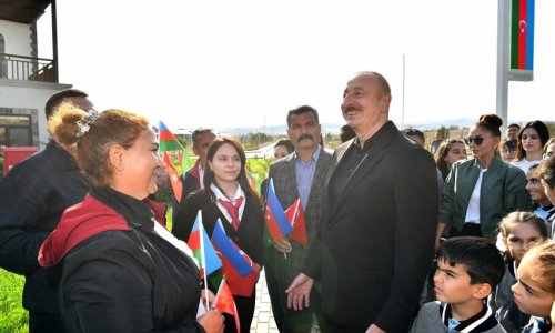 Ilham Aliyev: I said that we will return to our lands, and we have returned