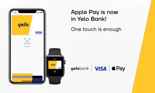 Apple Pay now at Yelo Bank!