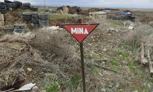 Over 1,800 mines found in liberated territories of Azerbaijan last month