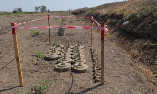 Azerbaijan finds 218 more mines in liberated territories last month