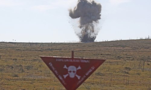 25% of Azerbaijan's Aghdam district cleared of mines