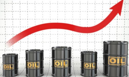 Azerbaijani oil price up about $1