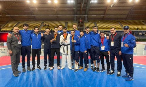 Azərbaycanlı taekvondoçular Niderlandda 2 qızıl, 1 gümüş medal qazandı
