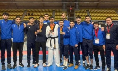 Азербайджанские таэквондисты завоевали две золотые медали на открытом чемпионате Нидерландов