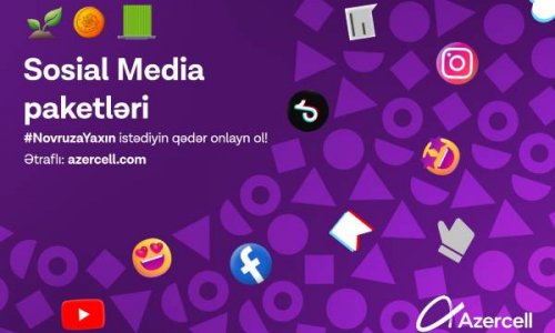 Azercell keeps you connected online on social media during Novruz Holiday!