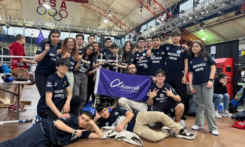 Young roboticists of Azerbaijan qualified for Championship in the US!