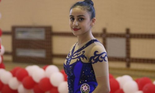 AGF Trophy: Gimnastımız Zöhrə Ağamirova birinci oldu