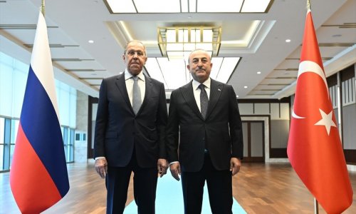 Meeting between Cavusoglu and Lavrov kicks off in Moscow