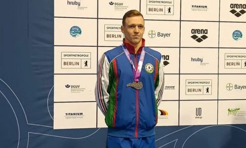 Azərbaycanın üçqat paralimpiya çempionu Almaniyada növbəti medalı qazandı