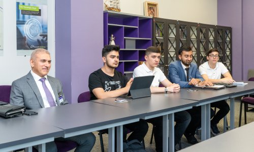 Azercell Held a Meeting with the ADA School Students