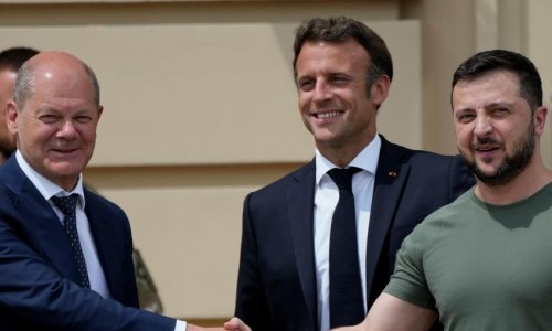 Scholz, Macron to meet Zelenskyy in Chisinau