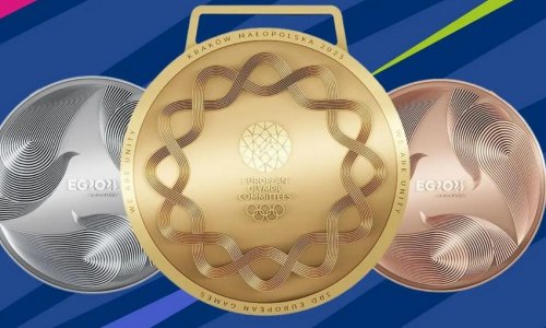 Avropa Oyunlarının medalları təqdim olundu