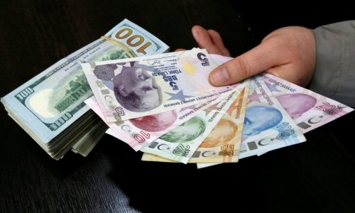 Turkish lira falls in price against dollar