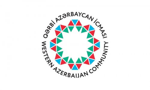 Qərbi Azərbaycan İcması Avropa Parlamentinin anti-Azərbaycan bəyanatını qınayıb