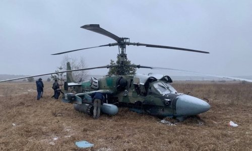 Ukraine shoots down two Ka-52 Alligator helicopters of Russia